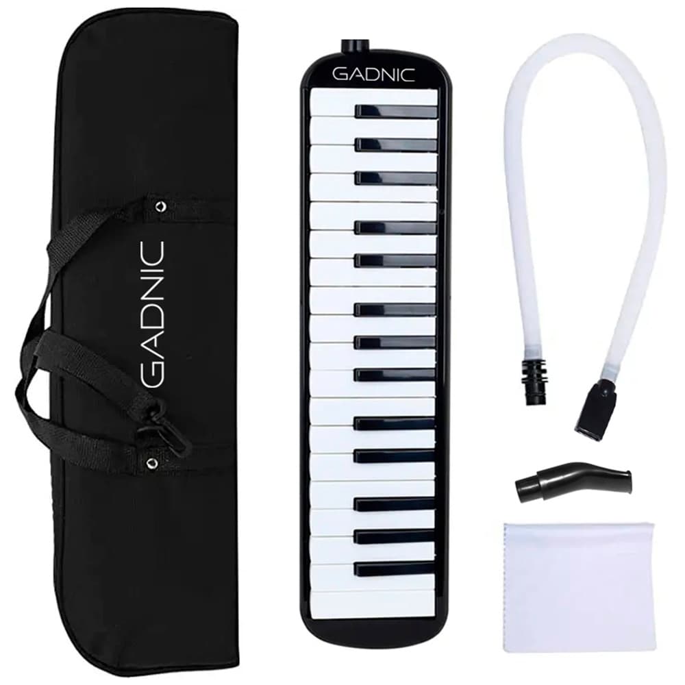Flauta Melódica Gadnic Piano 32 Teclas Accesorios Usado