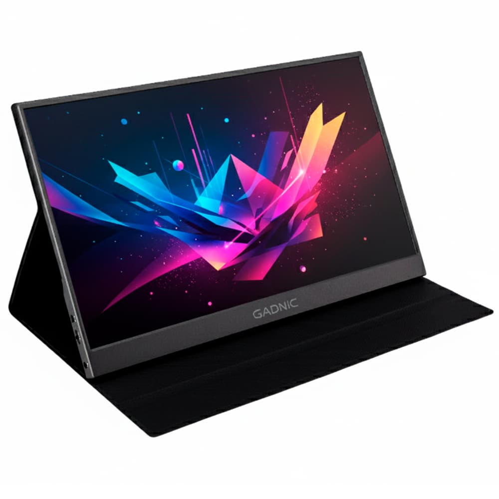 Monitor Portátil Gadnic 156 con Funda Soporte Full HD Outlet