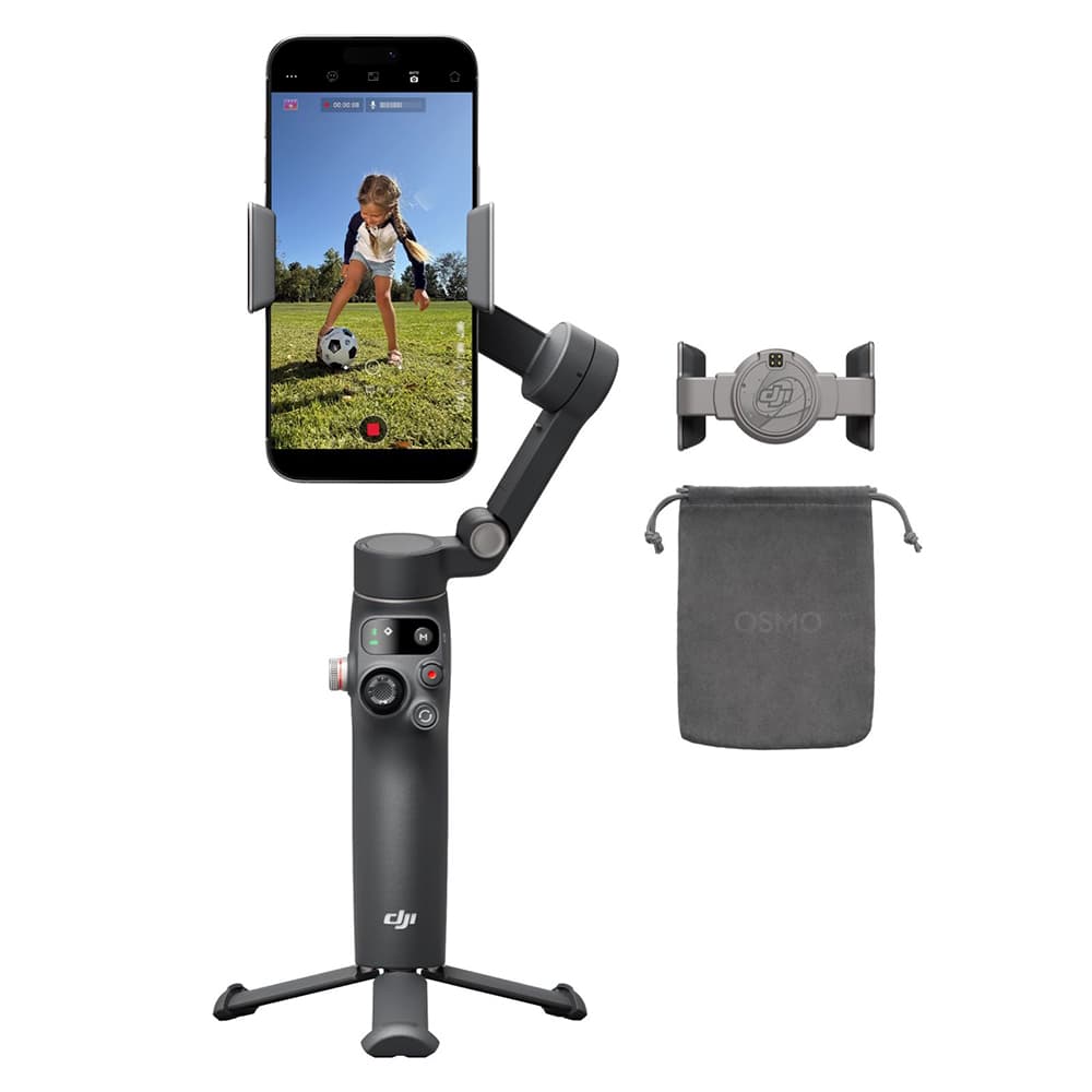 Estabilizador DJI Osmo Mobile 8 Varilla de Extensión y Trípode Integrados Seguimiento Automático Usado