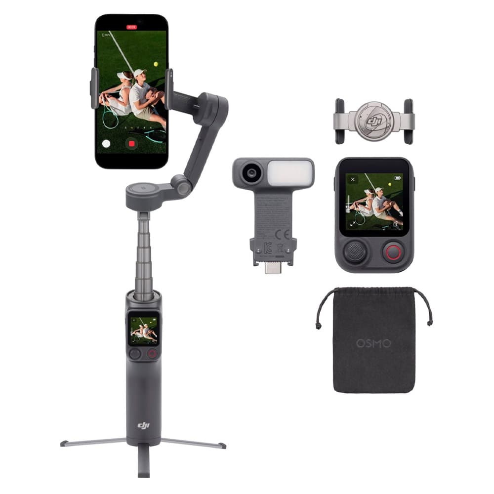 Estabilizador DJI Osmo Mobile 8P Combo Con Osmo FrameTap Seguimiento Avanzado Bluetooth 53 Extension Integrada
