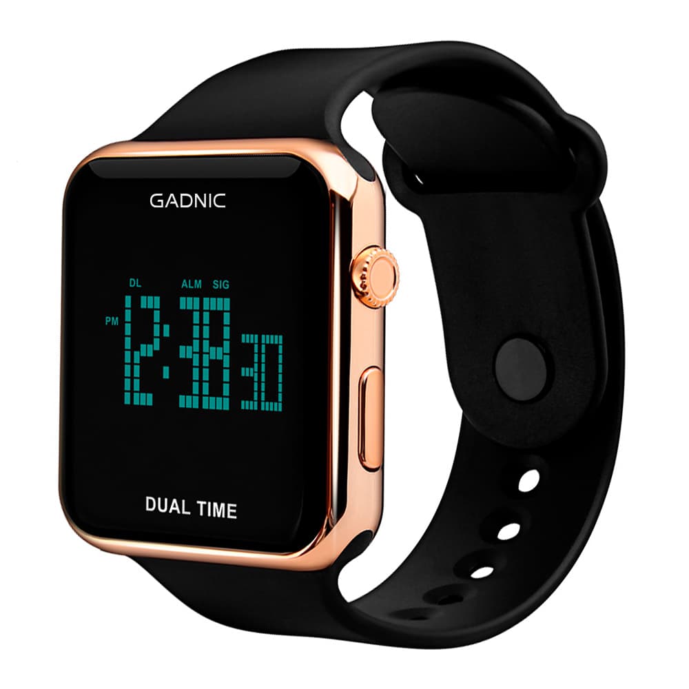 Reloj Gadnic RM90F24 Digital Unisex Gold Outlet