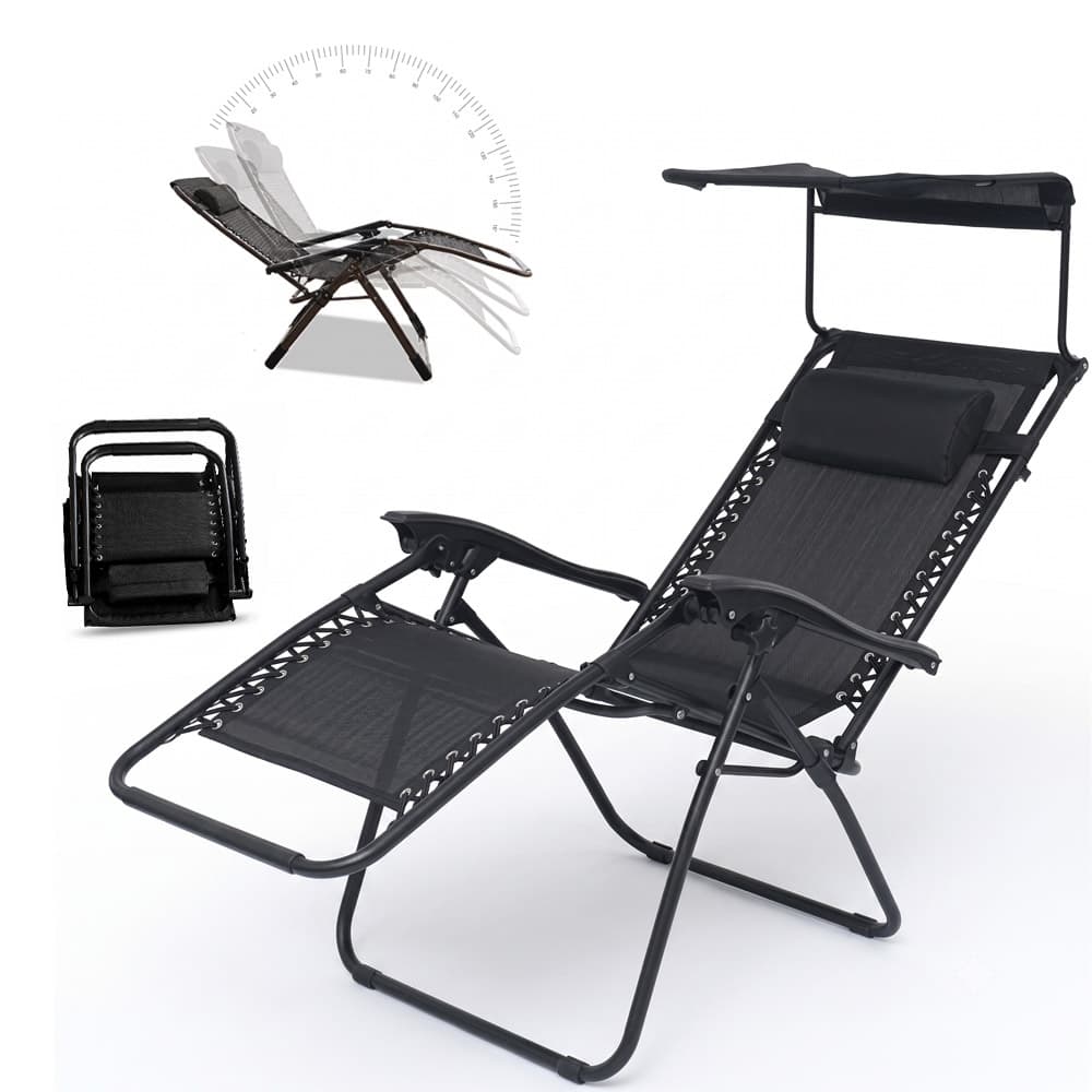 Reposera Gravedad Cero Southport by Gadnic Silla Reclinable Con Toldo