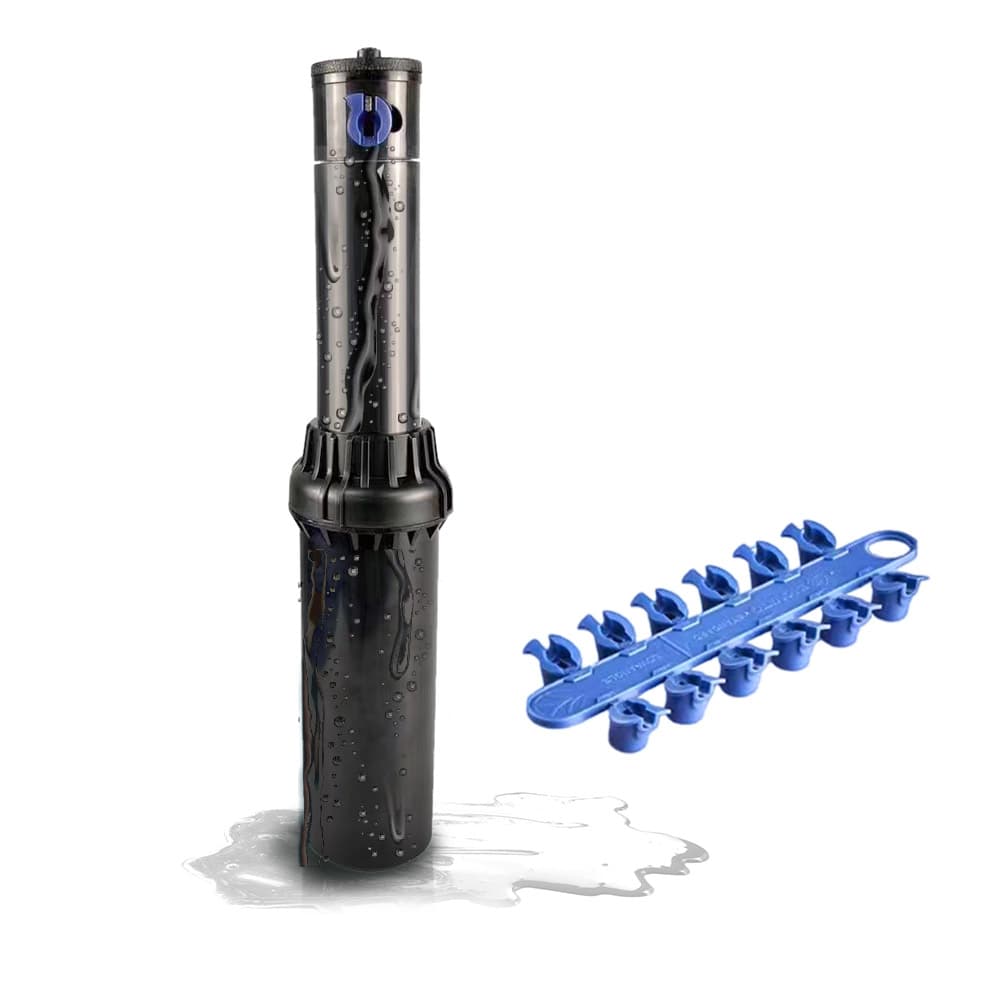 Aspersor de Riego Gadnic RGA12 Alcance 14m Boquillas Ajustables