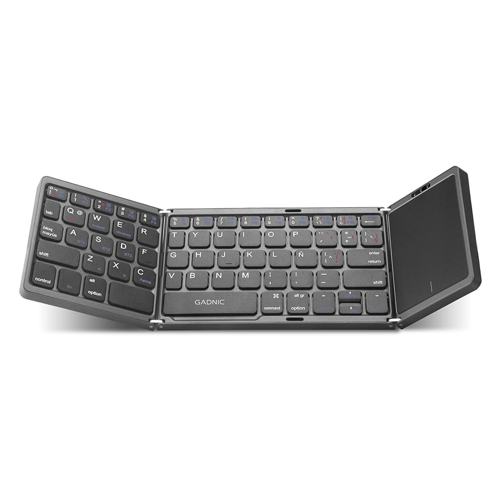 Teclado Inalámbrico Gadnic Plegable con Touchpad Compatibilidad Universal Outlet
