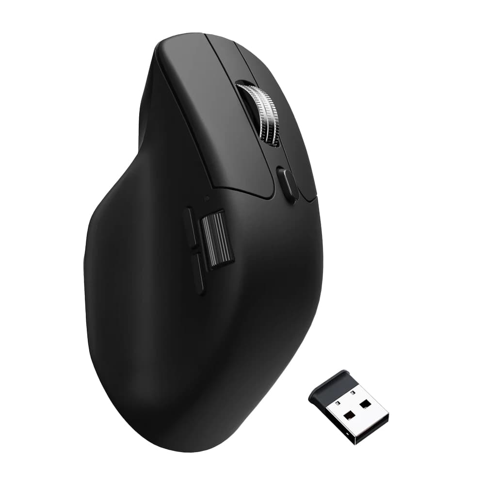 Mouse Inalambrico Keychron M6 Gamer 12000 DPI Con Sensor PixArt Negro