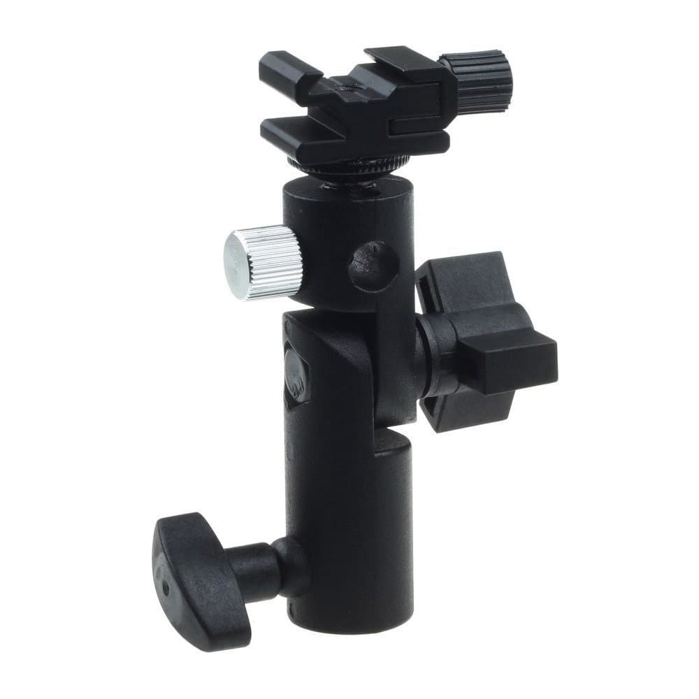 Rotula Bloque Flash Gadnic Adaptador A Trípode