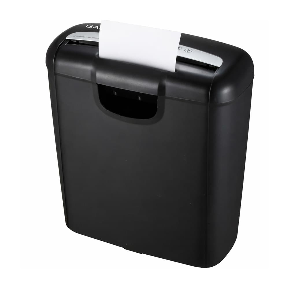 Trituradora de Papel Gadnic 6 hojas P2 Capacidad 12 Litros Outlet