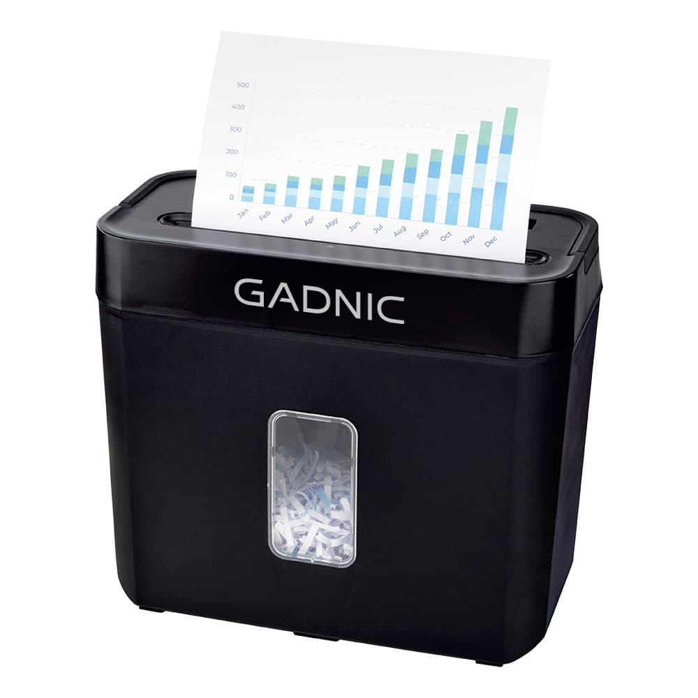 Trituradora de Papel Gadnic Corte Cruzado P 4 Capacidad 8 Litros Outlet