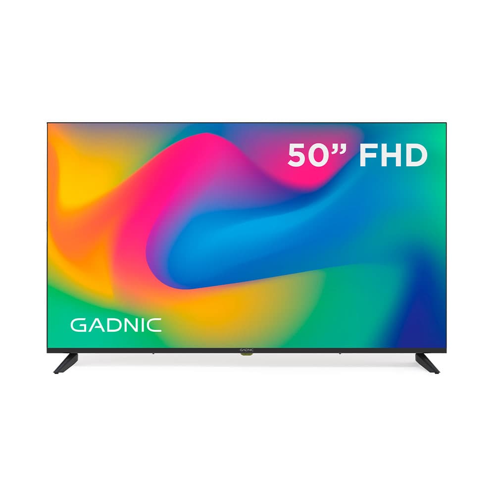 Smart TV 50” Gadnic FHD Android TV Pulgadas WiFi Procesador Quad Core Sonido Estéreo 20W Usado