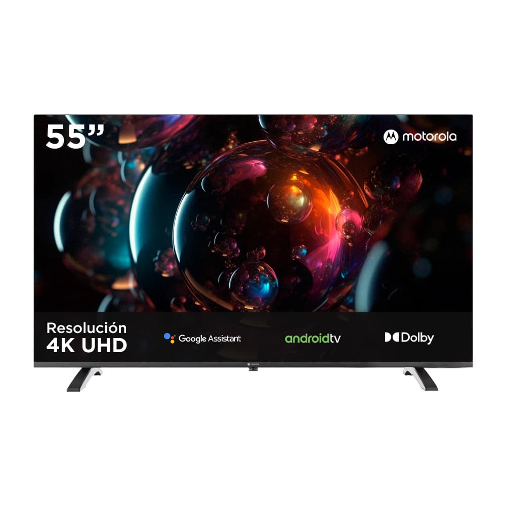 Televisor Smart Tv Motorola MT5510 55 Pulgadas 4K UHD Android Tv 3 HDMI WiFi Bluetooth
