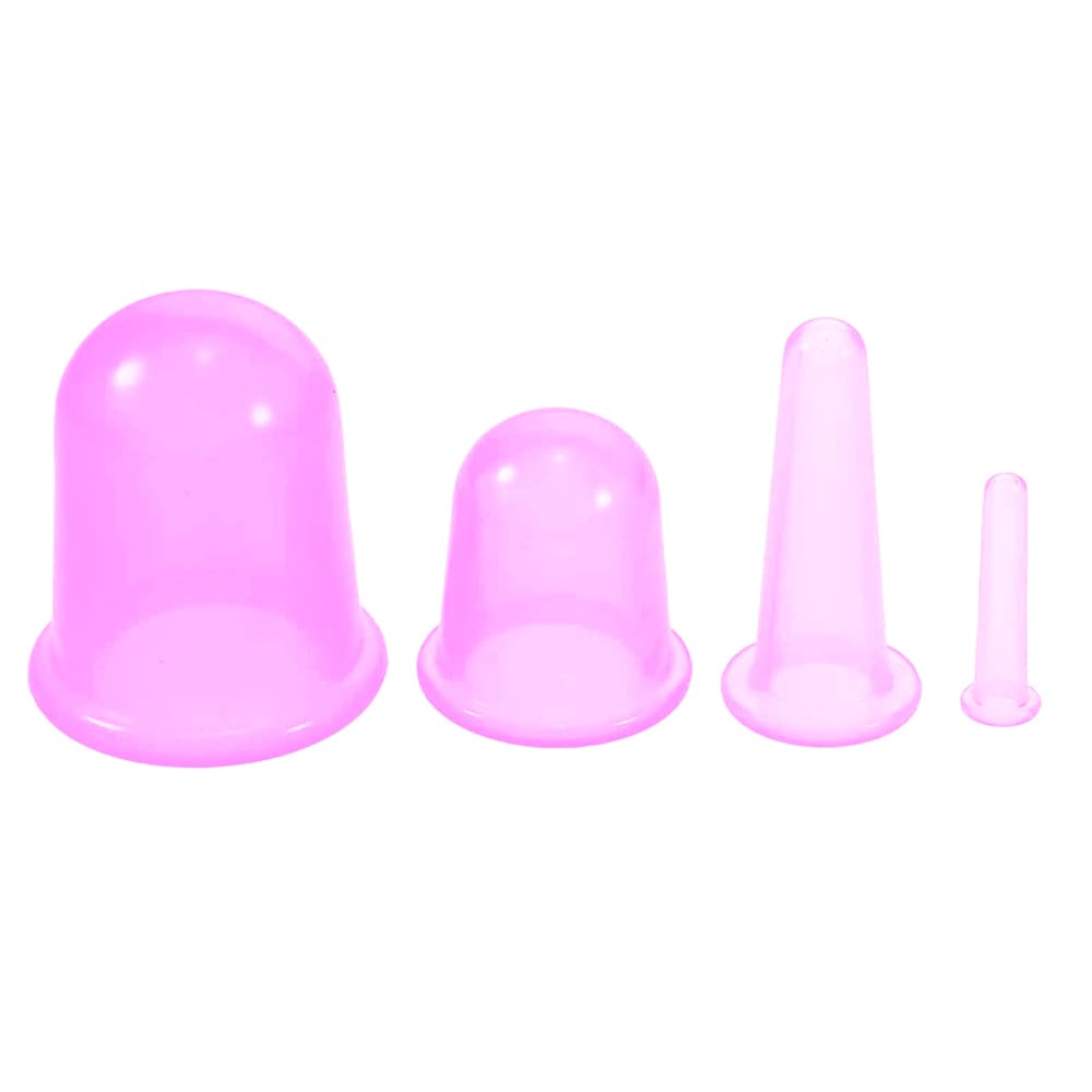 Set X4 Ventosas de Vacío Gadnic MASSAG-V3N Masajeador Facial Corporal