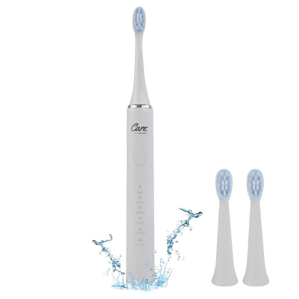 Cepillo Dental Eléctrico Gadnic Recargable 2 Repuestos